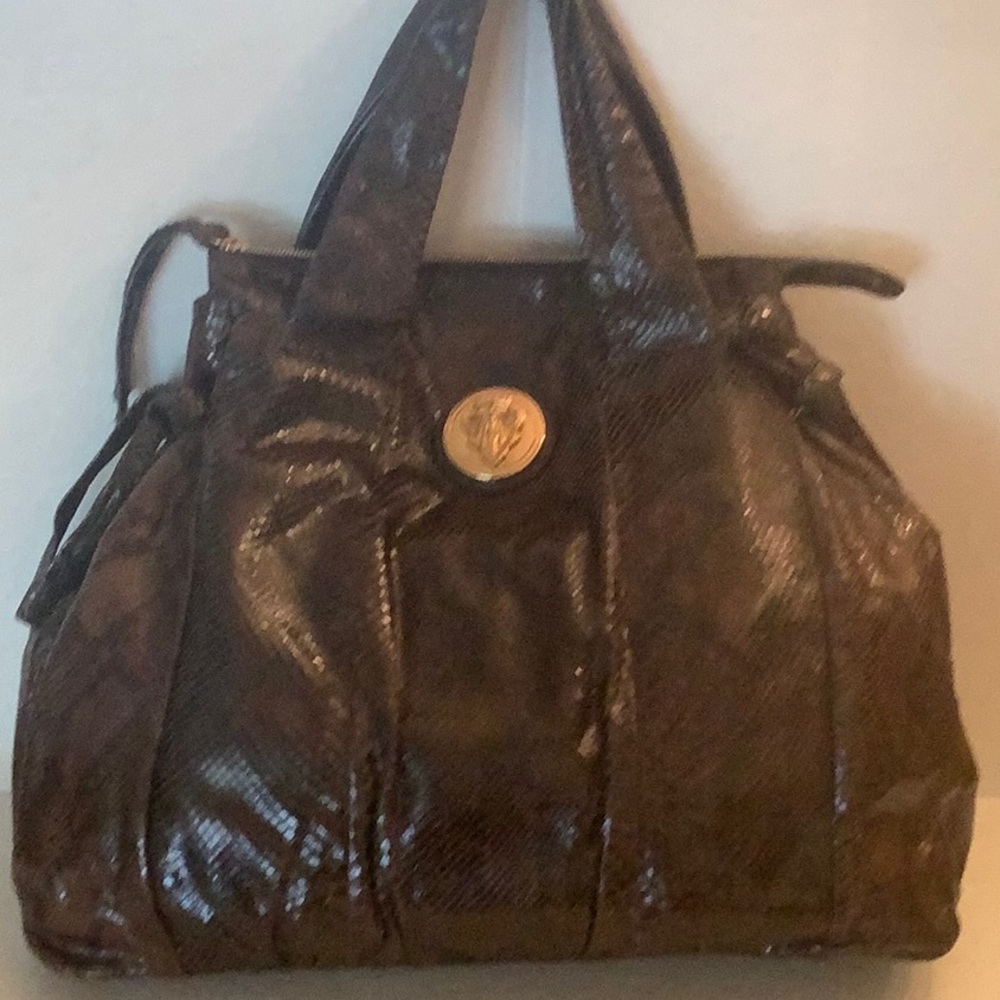 Authentic Gucci Python Hysteria Large Tote Black … - image 3